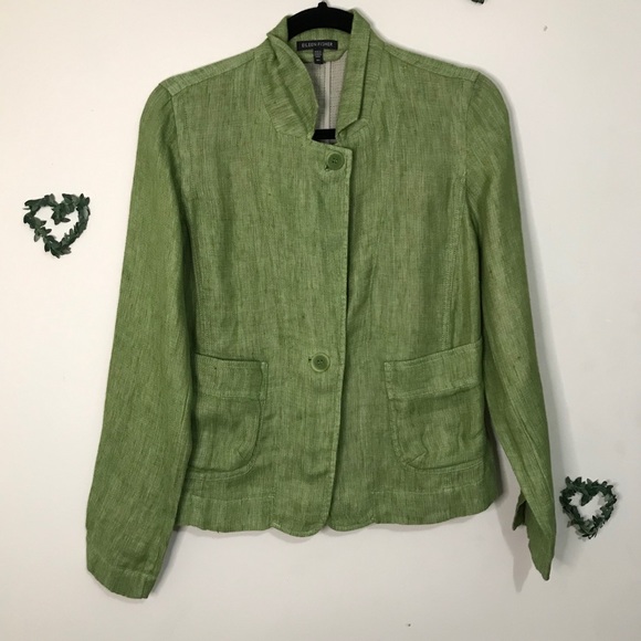 Eileen Fisher Jackets & Blazers - Eileen Fisher linen jacket